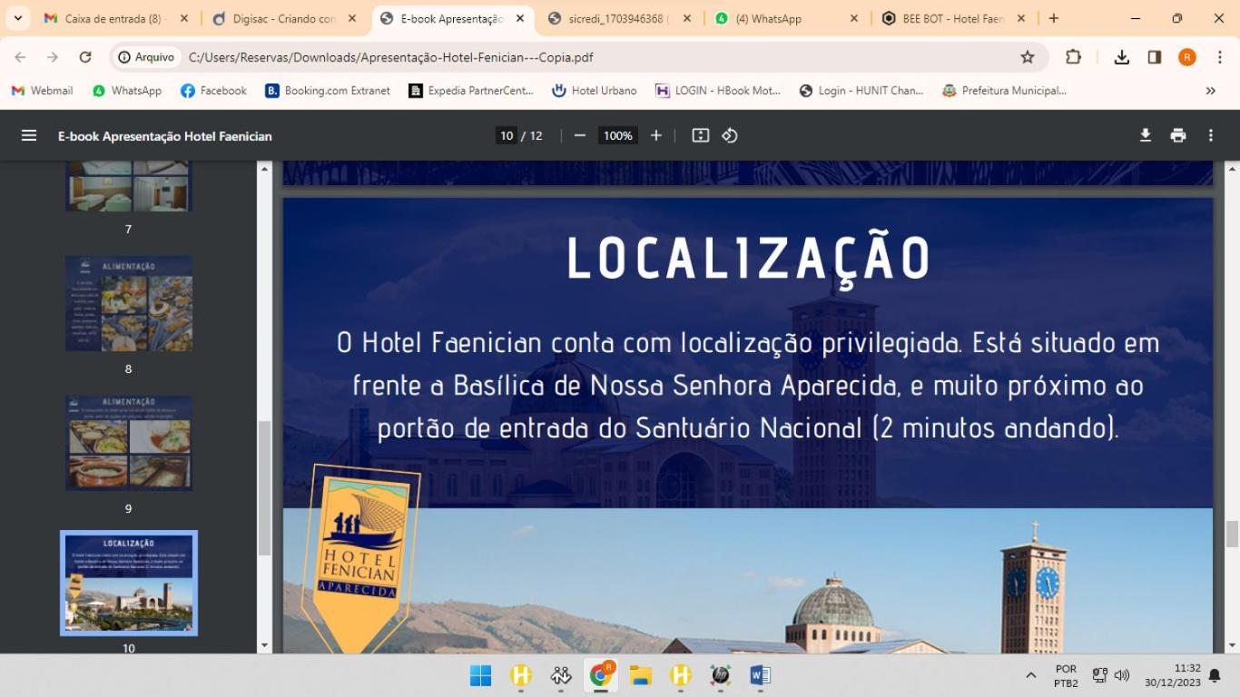 Hotel Faenician Aparecida  Luaran gambar
